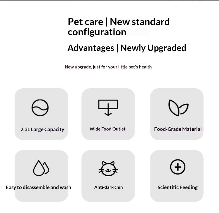 Automatic Pet Water And Food Dispenser