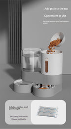 Automatic Pet Water And Food Dispenser