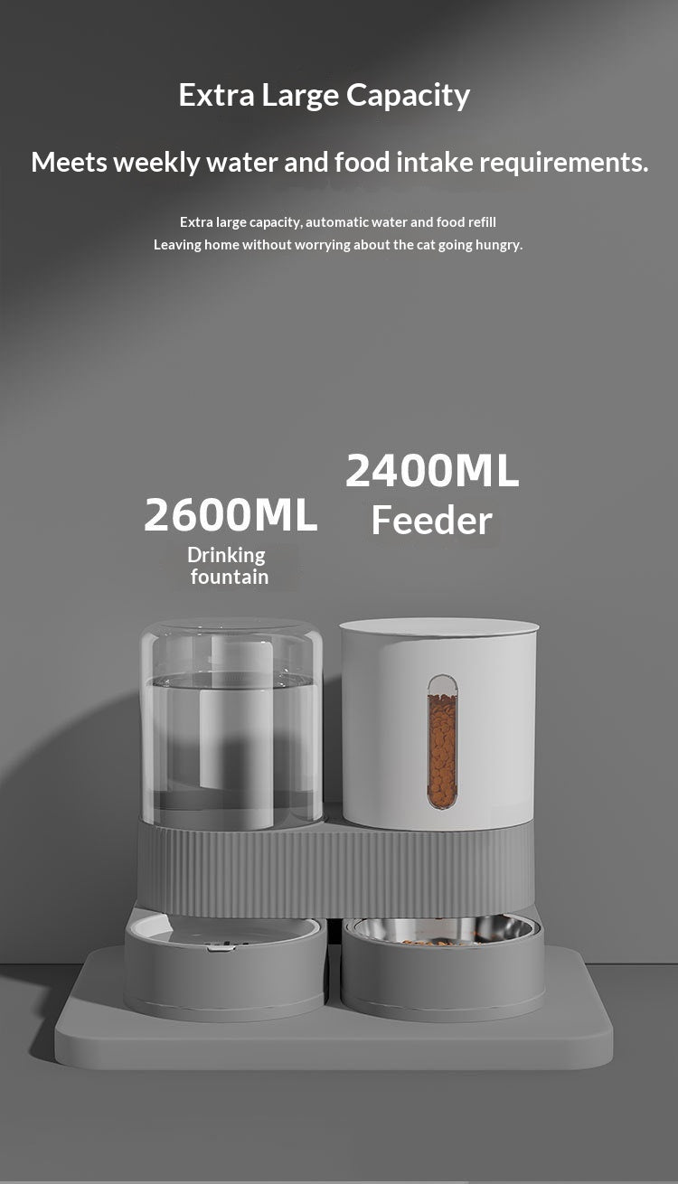 Automatic Pet Water And Food Dispenser