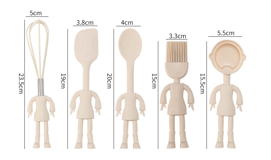 Cute Silicone Baking Tools
